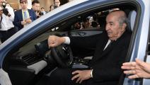 الرئيس الجزائري في شركة سيارات كهربائية في الصين (الرئاسة الجزائرية)