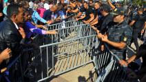 مواجهات سابقة بين مدرسين والشرطة في تونس (ياسين محجوب/ Getty)