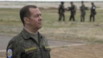 ديمتري ميدفيديف نائب سكرتير مجلس الأمن الروسي (إيكاترينا شتكوينا/أسوشييتد برس)