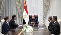 تكرار قطع الكهرباء في مصر يزيد من أزماتها (الصورة من الرئاسة المصرية)
