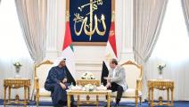لقاء السيسي وبن زايد (الرئاسة المصرية)