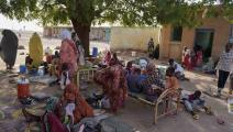تأوي مدارس السودان آلاف الفارين من الحرب (فرانس برس)