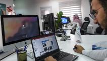 إنترنت السعودية (فايز نورالدين/فرانس برس)