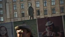 تمثال لماياكوفسكي في موسكو - القسم الثقافي
