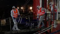 نقل جثث مهاجرين في إيطاليا غرقوا في البحر سابقاً (سالفاتوريه لابورتا/ Getty)