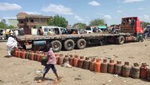 الغاز المنزلي في السودان (فرانس برس)