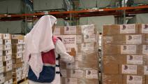 مساعدات قطرية إلى ليبيا بعد فيضانات العاصفة دانيال (قطر الخيرية)