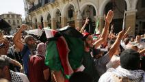 مظاهرة في الجزائر العاصمة تنديداً بالعدوان على غزّة