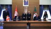 توقيع اتفاقيات تعاون جزائرية تونسية (فيسبوك)