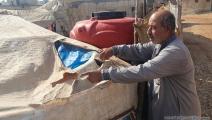 معاناة الشتاء في مخيمات النزوح شمال سورية (العربي الجديد)