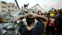 دمار في غزة وسط العدوان الإسرائيلي (محمد فايق/ فرانس برس)