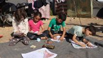 من مخيمات في غزة - القسم الثقافي