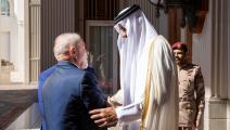 أمير قطر يستقبل الرئيس البرازيلي في الدوحة (الديوان الأميري)