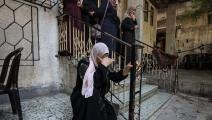 أجبر الاحتلال نساء وأطفال بيت لاهيا على النزوح (علي جاد الله/الأناضول)