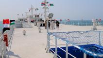 سفينة "غالاكسي ليدر" التي سيطر عليها الحوثيون، نوفمبر الماضي (فرانس برس)