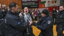 الشرطة الألمانية تعتقل طالباً في مظاهرة تضامنية مع فلسطين