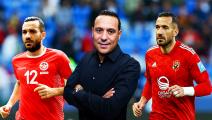 معلول لم يتألق في مباراة تونس الأولى في كأس أفريقيا (العربي الجديد/Getty)