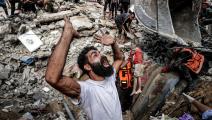 	 تتواصل حرب الإبادة على غزة منذ السابع من أكتوبر (علي جاد الله/ الأناضول)