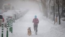 تساهم الرياضة في التقليل من اكتئاب الشتاء (أندريه إيفانوف/ فرانس برس)