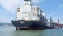 السفينة "الوقارتة" ترسو في الميناء الجزائري الجديد (العربي الجديد)