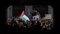 تظاهرة دعم لقطاع غزة في القاهرة في مصر - 20 أكتوبر 2023 (محمد حسام/ Getty)