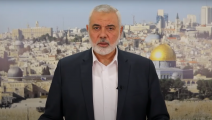 عضو المكتب السياسي لحركة حماس إسماعيل هنية (لقطة شاشة)