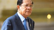رئيس وزراء كمبوديا هون سين (تانغ شين سوثي/ فرانس برس)
