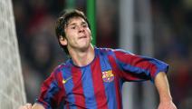 Getty-Barcelona's Argentinian Leo Messi celebr