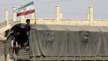 شاحنة إيرانية بدير الزور