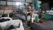 مصنع في غزة (عبد الحكيم أبو رياش/العربي الجديد)