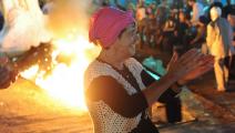 امرأة يهودية في احتفال ديني بالمغرب