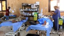مستشفى في ليبيا/مجتمع/24-8-2017 (محمود تركيا/ فرانس برس)