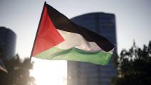 علم فلسطين PABLO VERA/AFP/Getty