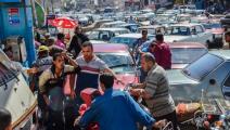 زحام شديد على محطات الوقود في مصر