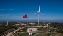 تركيا مشروع لطاقة الرياح مارس 2019 الأناضول