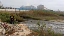 نفايات كيميائية تصب في نهر بقابس- فرانس برس
