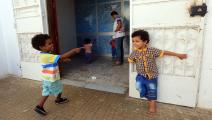 أطفال داعش في ليبيا/مجتمع (محمد تركيا/ فرانس برس)