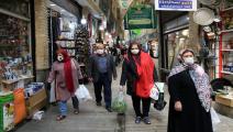 أسواق إيران مكتظة رغم كورونا (فاطمة بهرامي/الأناضول)