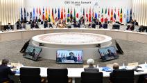 آخر جلسات قمة العشرين أوساكات غيتي 29 يونيو 2019