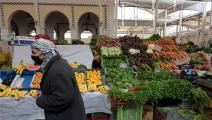 سوق في تونس/ فرانس برس