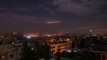 قصف إسرائيلي/سورية/Getty