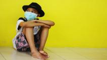 طفل إندونيسي لديه سرطان الدم- Getty