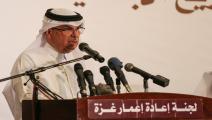 رئيس اللجنة القطرية لإعادة إعمار غزة محمد العمادي (الأناضول)