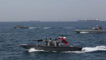 سياسة/البحرية الإيرانية/(عطا كانار/فرانس برس)