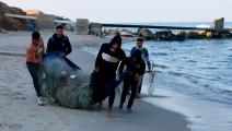 الصيد / الصيادون في غزة (رويترز)