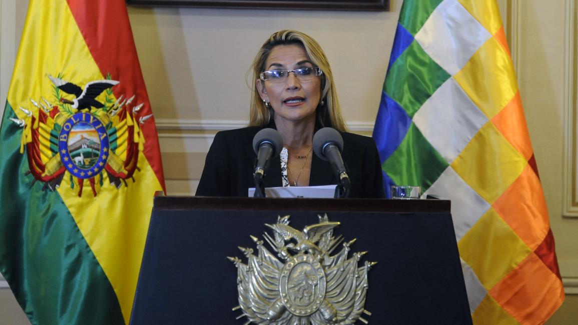 رئيسة بوليفيا-(جورج برنال/فرانس برس)