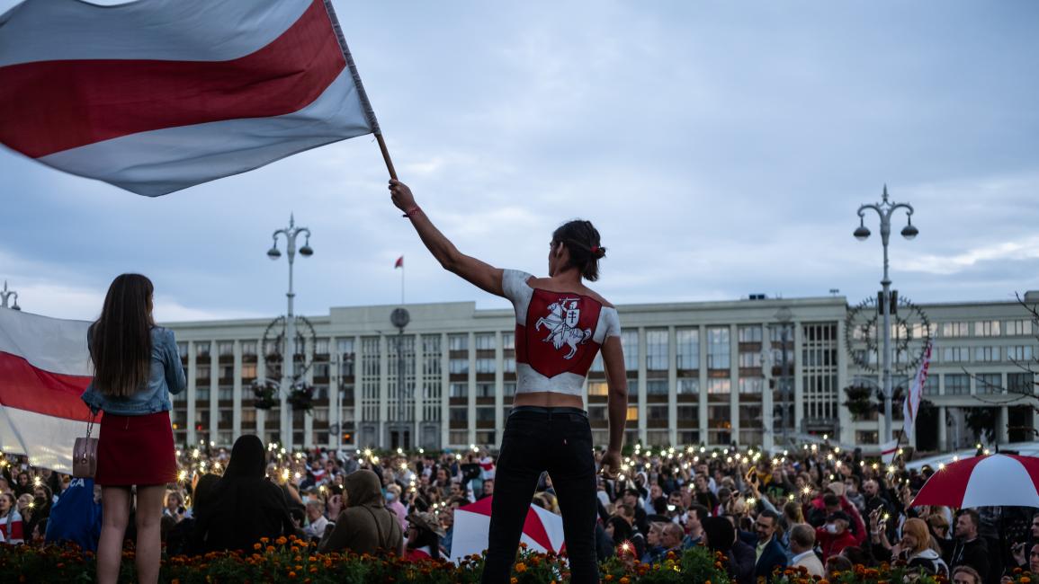احتجاجات بيلاروسيا-Getty