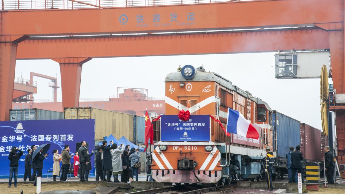 Freight trains from China to Europe (Getty)