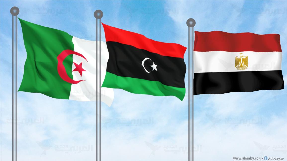الجزائر وليبيا ومصر