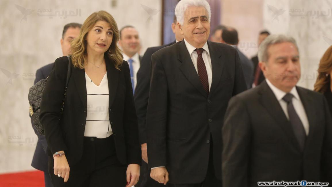 وزيرة العدل اللبنانية ماري كلود نجم-حسين بيضون